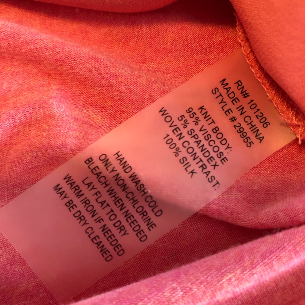 Like New! Soft Surroundings Silk Patchwork Tunic … - image 8